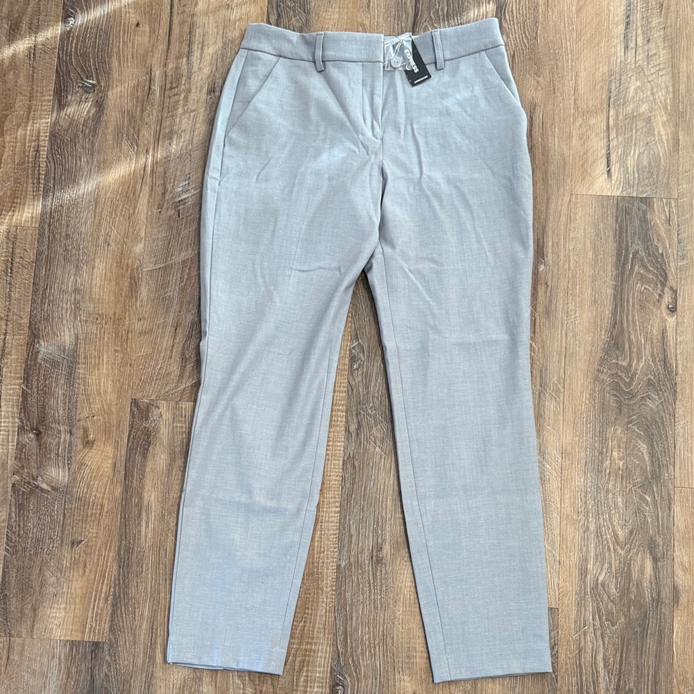 Express Light Gray Women's Dress Pants